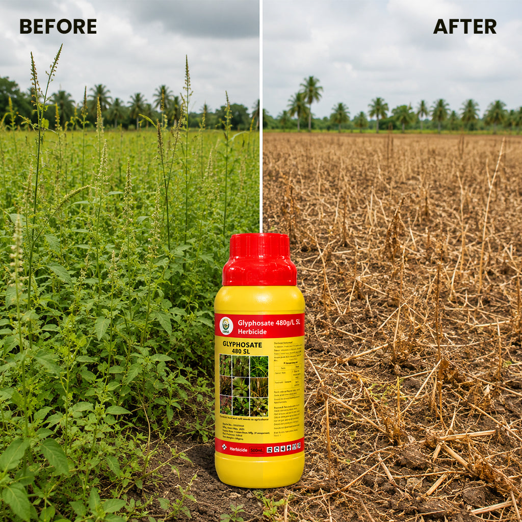 Glyphosate 41% SL Herbicide – Systemic Weed Control 200 ML Bottle