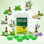 Natural Mouse &amp; Rat Repellent Tablets – Plant-Based Rodent Deterrent