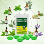 Natural Mouse &amp; Rat Repellent Tablets – Plant-Based Rodent Deterrent