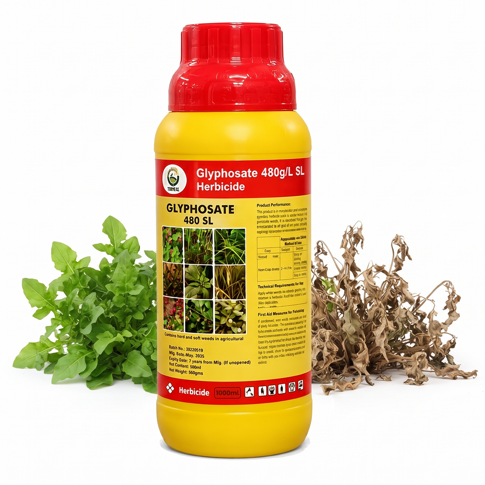 Glyphosate 41% SL Herbicide – Systemic Weed Control 1 L Bottle