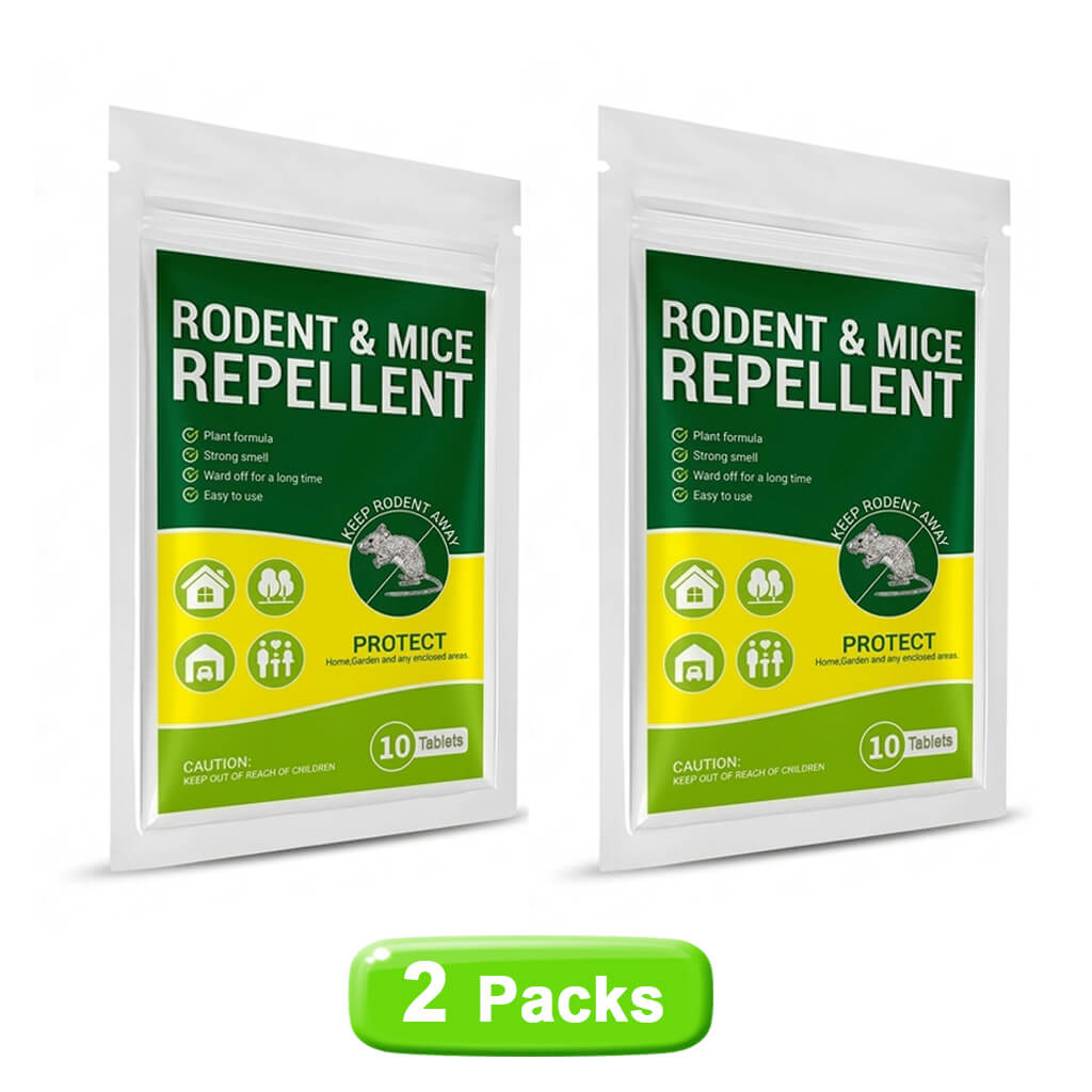 Natural Mouse &amp; Rat Repellent Tablets – Plant-Based Rodent Deterrent
