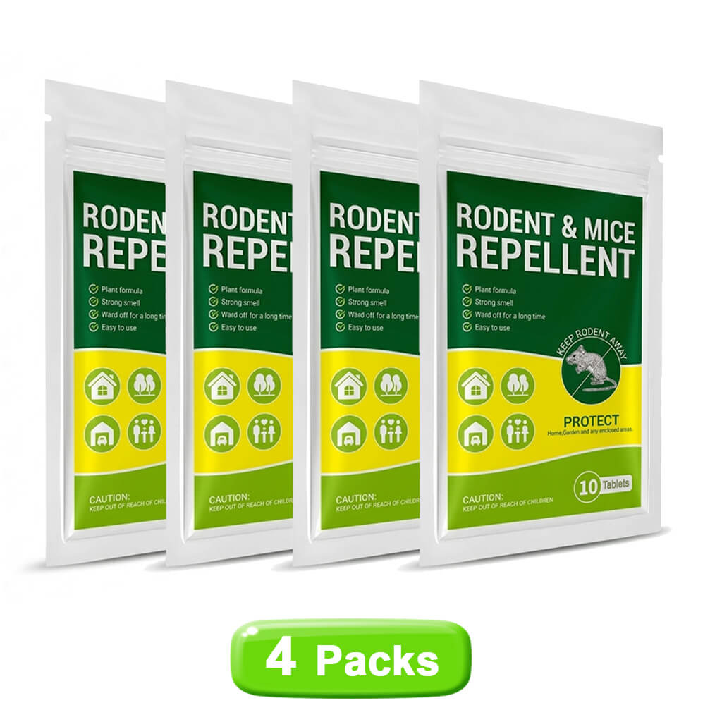 Natural Mouse &amp; Rat Repellent Tablets – Plant-Based Rodent Deterrent