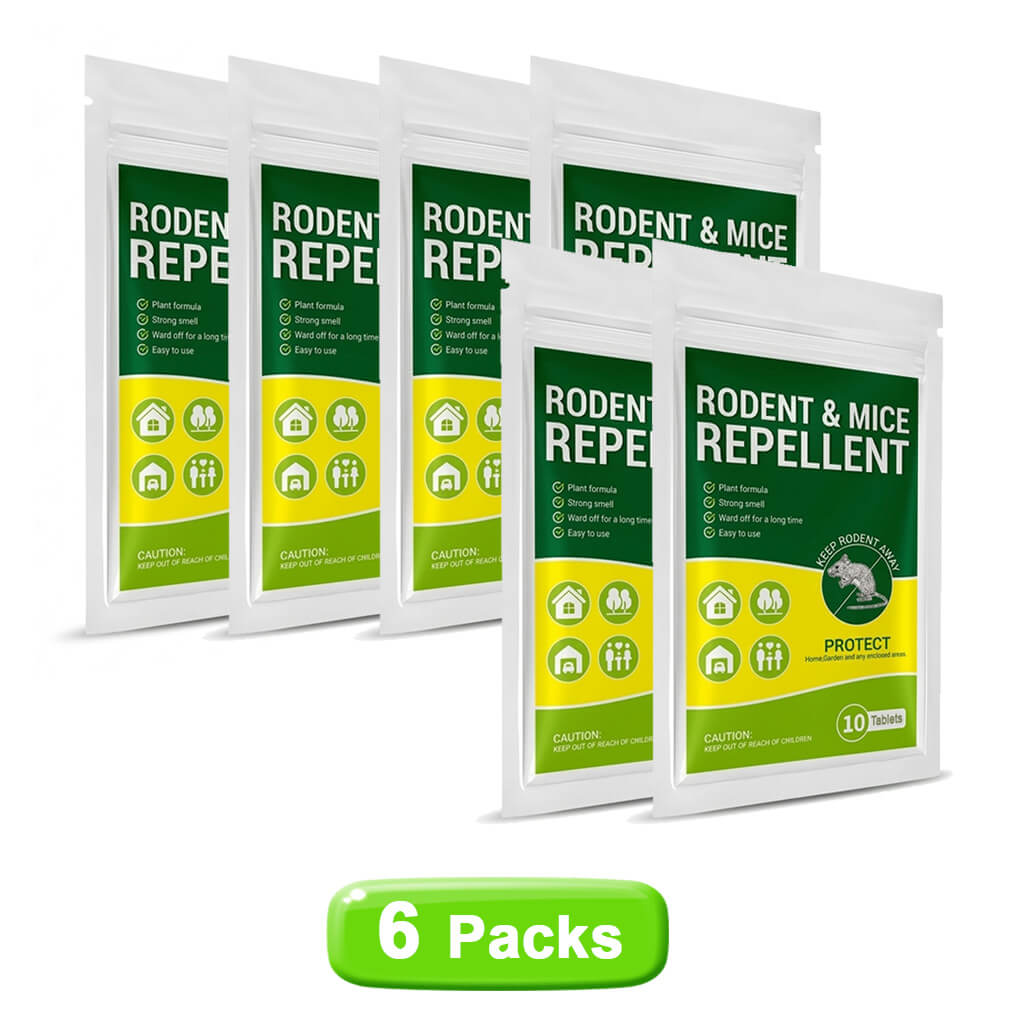 Natural Mouse &amp; Rat Repellent Tablets – Plant-Based Rodent Deterrent