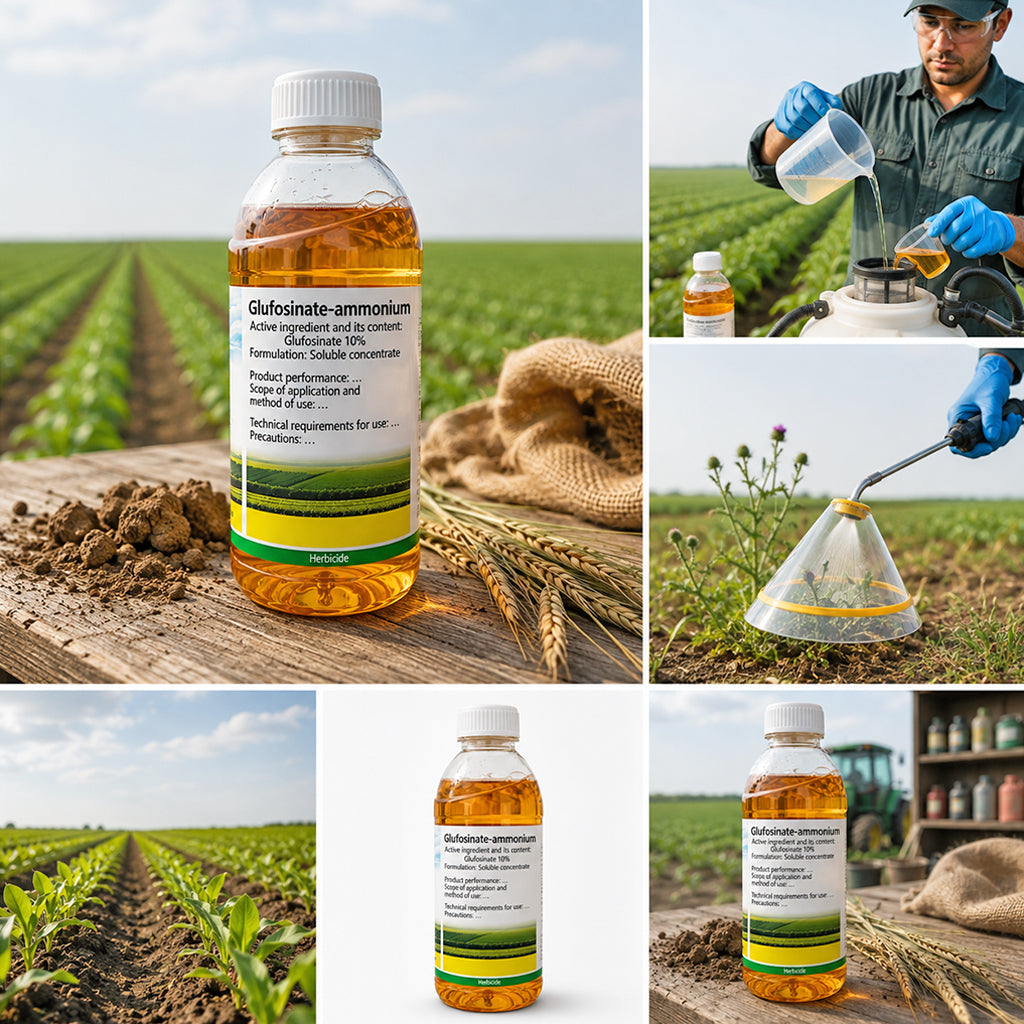 Glufosinate 10% SL Herbicide – Non-Selective Weed Control
