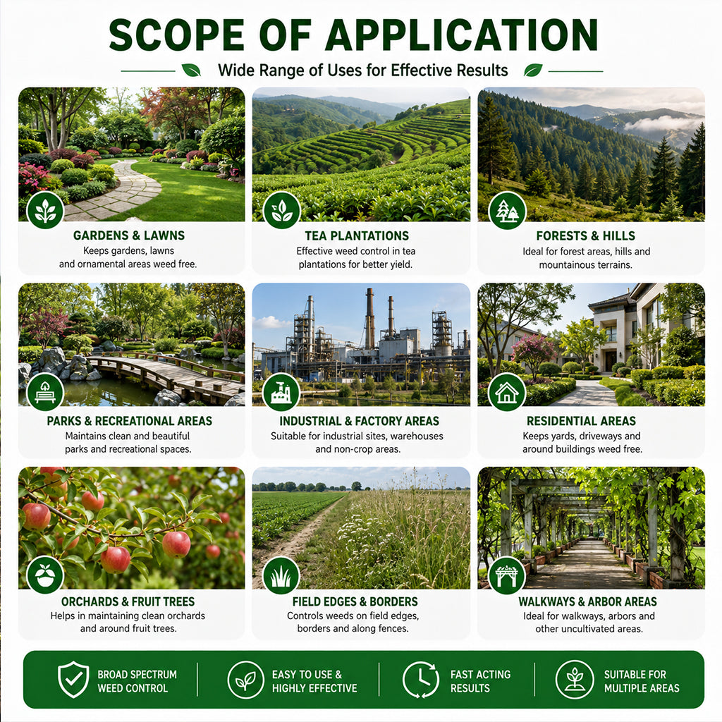 41% Glyphosate Liquid Concentrate – Effective Solution for Vegetation Control & Land Maintenance