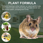 Natural Mouse &amp; Rat Repellent Tablets – Plant-Based Rodent Deterrent