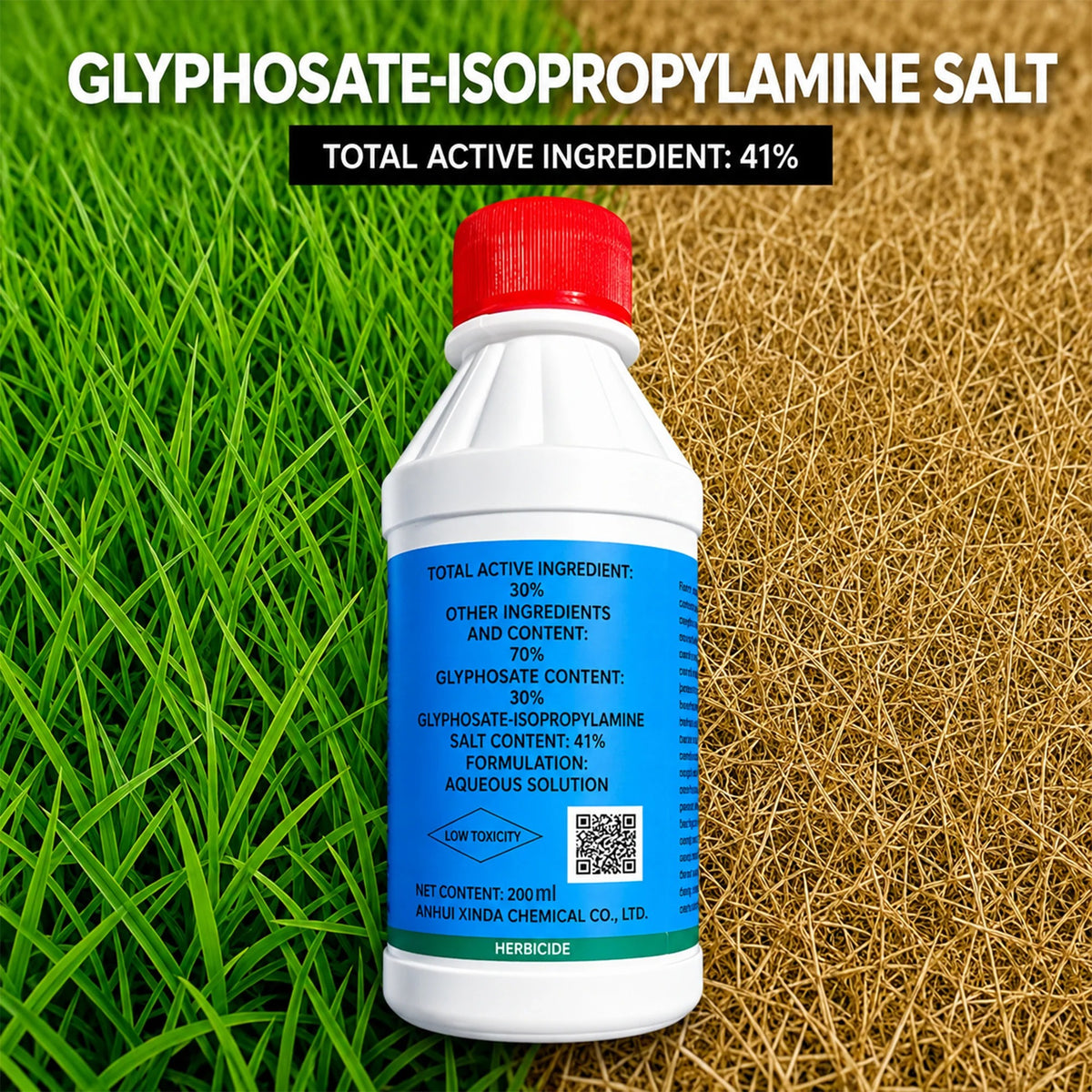 41% Glyphosate Liquid Concentrate – Effective Solution for Vegetation Control & Land Maintenance